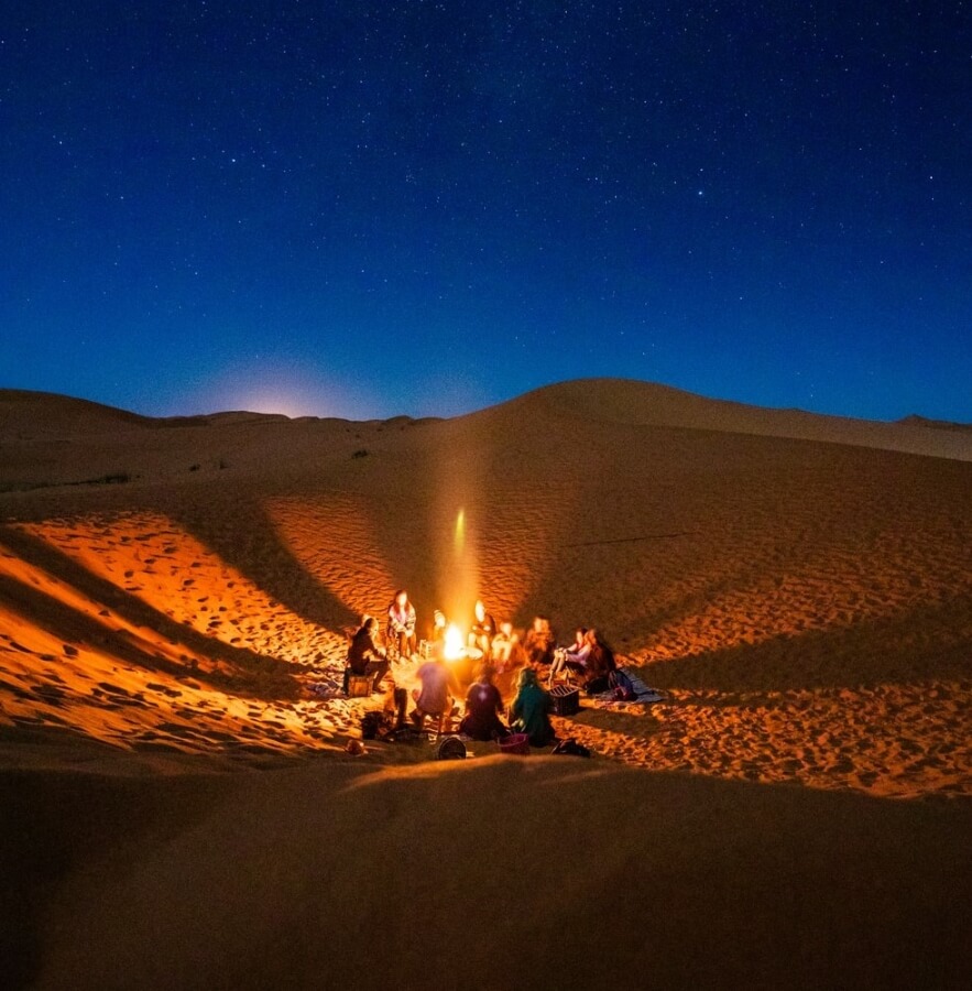 night desert safari qatar